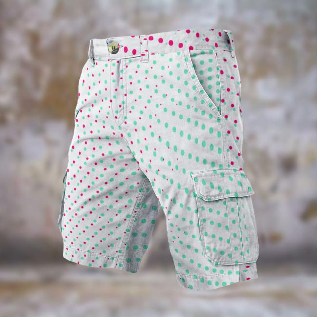 Cargohose mit Bootsmann - Hose, lang oder kurz, bunt, 100% Polyester, Grösse S-5XL, fester Stoff, Normale Passform, Mischling, Mix, Deutscher Schäferhund